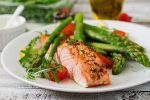 Baked salmon 